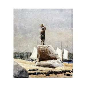    Winslow Homer   Boy Hailing Schooners Giclee