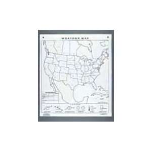  Wall Chart Weather Map/Climagraph