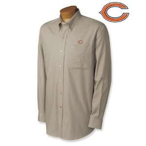  Chicago Bears Long Sleeve Nailshead Woven Shirt Sports 