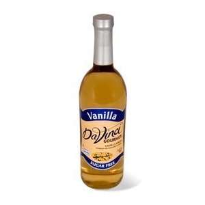 Da Vinci SUGAR FREE Vanilla Syrup with Splenda, 750 ml  