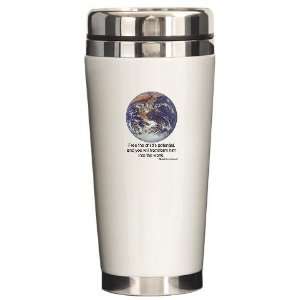  Montessori World Education Ceramic Travel Mug by  