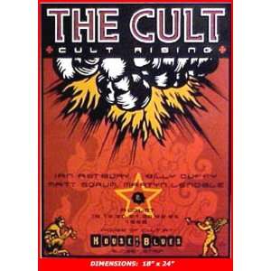  THE CULT House Of Blues Tour 18x24 Poster Everything 
