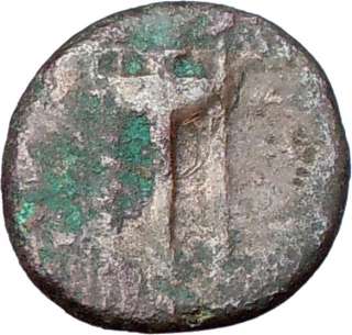 RHEGION Bruttium 270BC Apollo Tripod ANCIENT GREEK Coin  