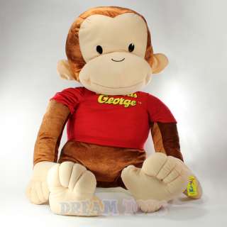 Curious George Giant Extra Large 45 Plush Doll   Jumbo Monkey Stuffed 