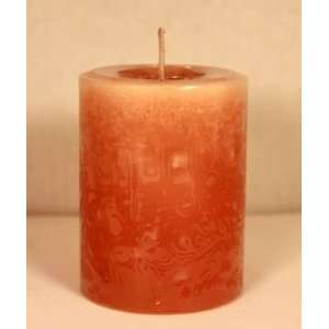  Crossroads Candles 3x4 Scented Pillar Candle Hot Apple Pie 