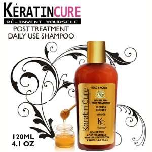 Keratin Brazilian Keratin Cure GOLD & HONEY BIO DAILY USE POST SHAMPOO 