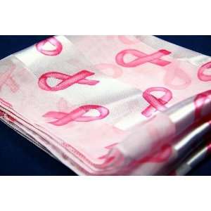 Pink Ribbon Scarves (25 Scarves) 