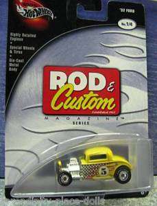 HOT WHEELS ROD AND CUSTOM COLLECTIBLE CAR  