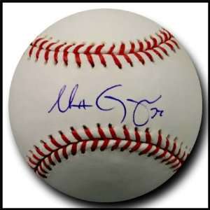  Matt Garza Autographed Baseball   Official Major League 