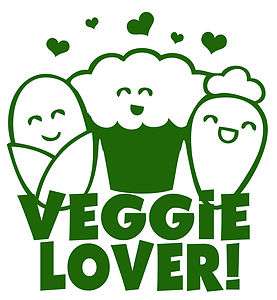   Vegetarian Vegan Healthy Peta Cute Kawaii Japan T shirt Size Choice