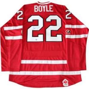  Dan Boyle Autographed Uniform   Replica   Autographed NHL 