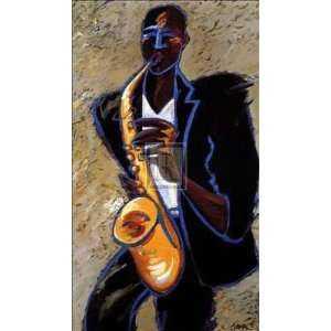 Saxman Poster Print 