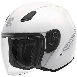  Sparx FC 07 Solid Open Face Helmet Medium  White 