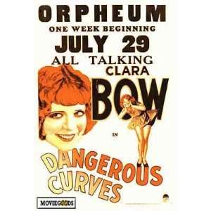  1929 Dangerous Curves 27 x 40 inches Style A Movie Poster 