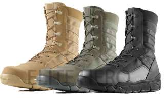   HOT WEATHER E LITE COMBAT BOOTS BLACK DESERT OR SAGE ALL SIZES 4 14