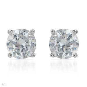 CHATEAU DARGENT Majestic Stud Earrings With 3.30ctw Genuine Crystals 