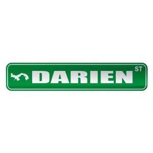   DARIEN ST  STREET SIGN CITY PANAMA