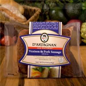 Artagnan Venison and Sun Dried Cherry Sausage   12oz  