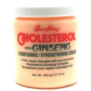 Queen Helene Cholesterol with Ginseng 15 oz. Jar (3 Pack) with Free 