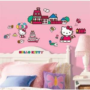  Hello Kitty   The World of Hello Kitty Peel & Stick Wall 