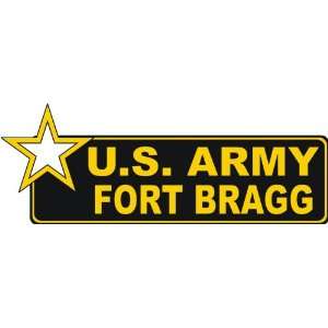  United States Army Fort Bragg Bumper Sticker Decal 6 