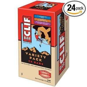  Clif Bar Energy Bar, Variety Pack, Chocolate Chip, Crunchy 