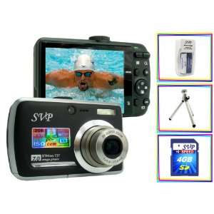  SVP Xthinn 737 Black 7MP 3x Optical zoom 3 inch LCD 