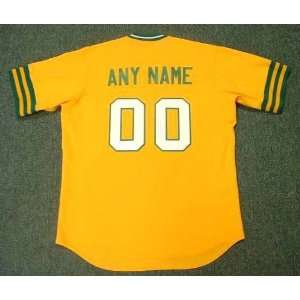  OAKLAND ATHLETICS 1970s Majestic Cooperstown Throwback 