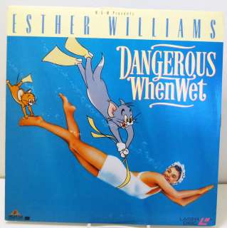 Dangerous When Wet LaserDisc LD Esther Williams  