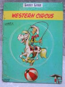 Vintage Lucky Luke Western Circus. French, 1970  