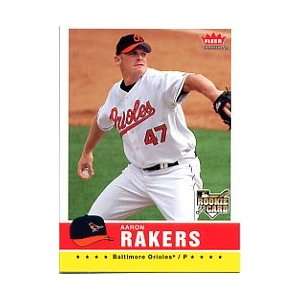  2006 Fleer Tradition #120 Aaron Rakers Rookie Sports 