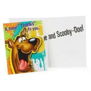  Scooby Doo Thank You Cards (8 count) Health & Personal 