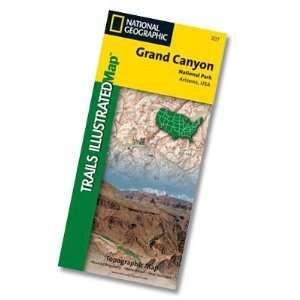  NAT GEO Grand Canyon Natl Park Map