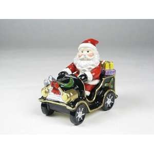  Santa with Car Christmas Salt and Pepper Shakers