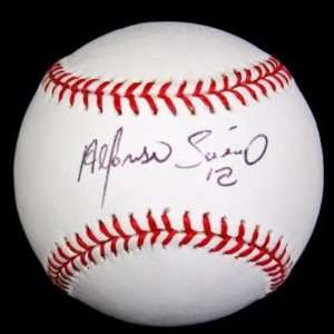  Signed Alfonso Soriano Ball   Oml Psa dna   Autographed 
