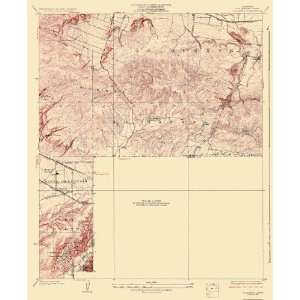 USGS TOPO MAP LA HABRA QUAD CALIFORNIA (CA) 1927