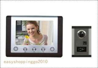 LCD TFT Tags/RFID ID cards VIDEO DOOR PHONE INTERCOM  