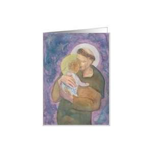 Saint Anthony of Padua Card