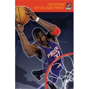  AMARE STOUDEMIRE POSTER   22 X 34 NEW SUNS 3789