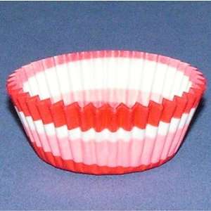 Mini Red Swirl Cupcake Liners