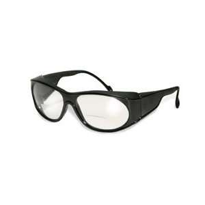   black hawk bifocal clear safety glasses 1.5 power