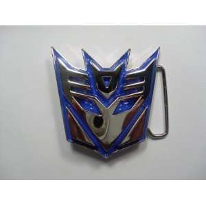   Hasbro Transformers Decepticon Blue Belt Buckle 