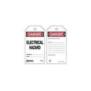  Master Lock S4033 Safety Tag Electrical Hazard