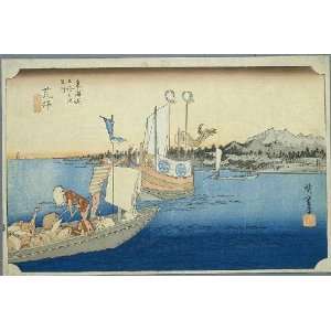 Hand Made Oil Reproduction   Ando Hiroshige   24 x 16 inches   31st 