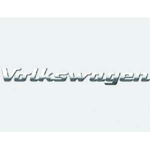  Volkswagen Decklid Nickname Inscription   Volkswagen 
