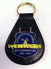 dc metro police 150th anniversary gold tone key fob expedited