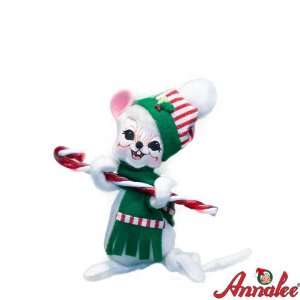  6 Shimmermint Candycane Mouse By Annalee