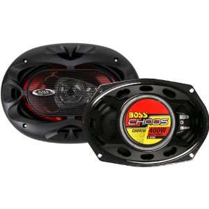  6 x 9 3 Way Chaos Speakers   400W T43962 Car 