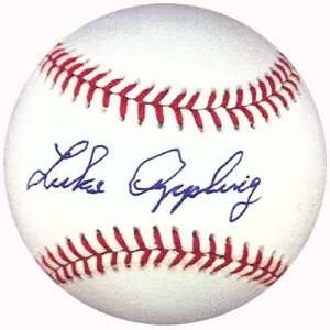  Luke Appling Autographed MLB Baseball PSA Graded 9.5 