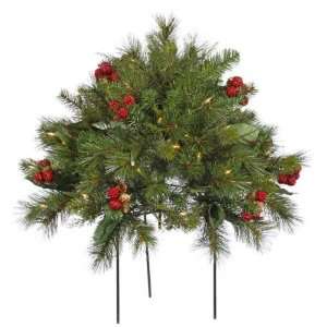  1.5 ft. x 3 ft. Christmas Bush   High Definition PE/PVC 